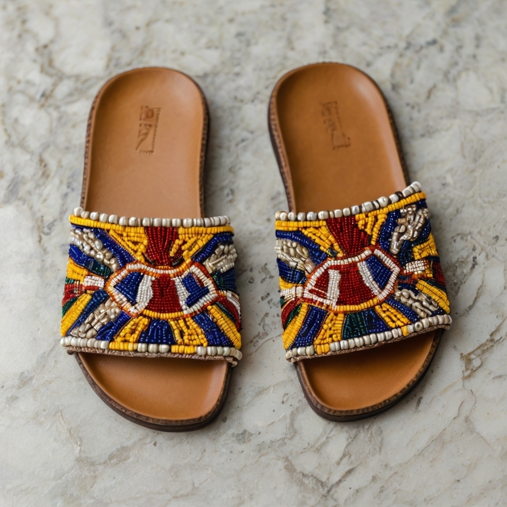 Beaded Slides - Image 1