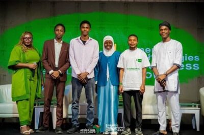 SefrelShop representatives at the Africa SME Assembly 2025