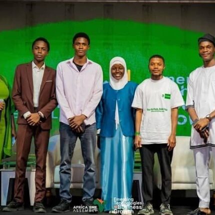 SefrelShop representatives at the Africa SME Assembly 2025