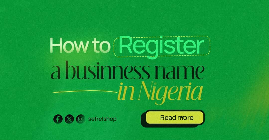 How to register your business name in Nigeria
