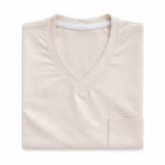 Men crean V Neck T Shirt With Pocket Nigeria 2026