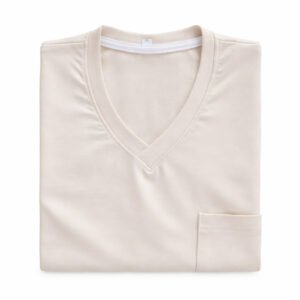 Men crean V Neck T Shirt With Pocket Nigeria 2026