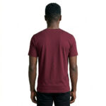 Mens-Wine-V-Neck-T-Shirt-with-Chest-Pocket-back-view.jpg