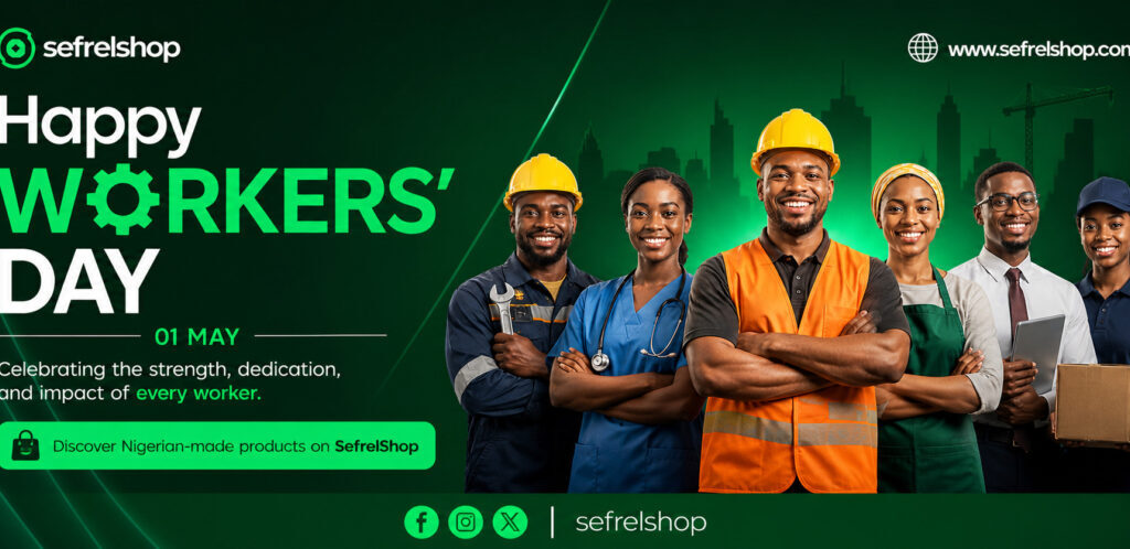 Workers Day Banner Nigeria SefrelShop marketplace 2026