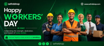 Workers Day Banner Nigeria SefrelShop marketplace 2026
