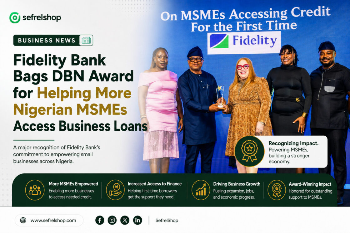 Fidelity Bank wins DBN award