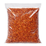 Premium Saffron Threads in sealed packaging, a natural gourmet spice rich in antioxidants for cooking, herbal tea, and wellness.