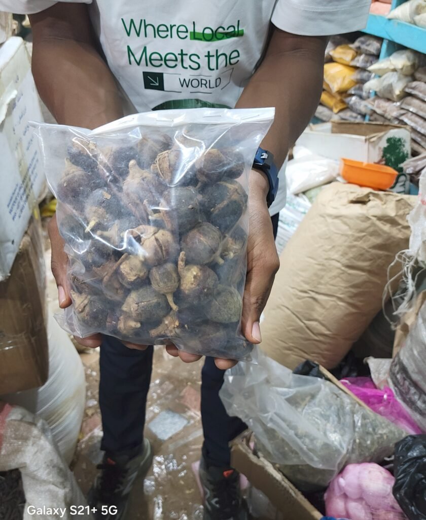 Premium Goron Tula (Azanza garckeana), traditional African indigenous fruit packaged for natural food and wellness use