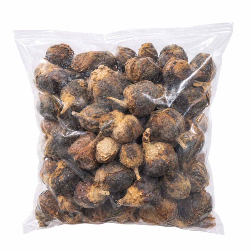 Premium Goron Tula (Azanza garckeana), traditional African indigenous fruit packaged for natural food and wellness use.