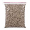 Premium Vitex Seeds (Vitex agnus-castus) packaged in a clear resealable bag for traditional herbal wellness use